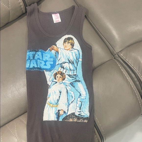 Other - Star Wars Vintage Style Ribbed Tank Top - Kids Size Medium (M)